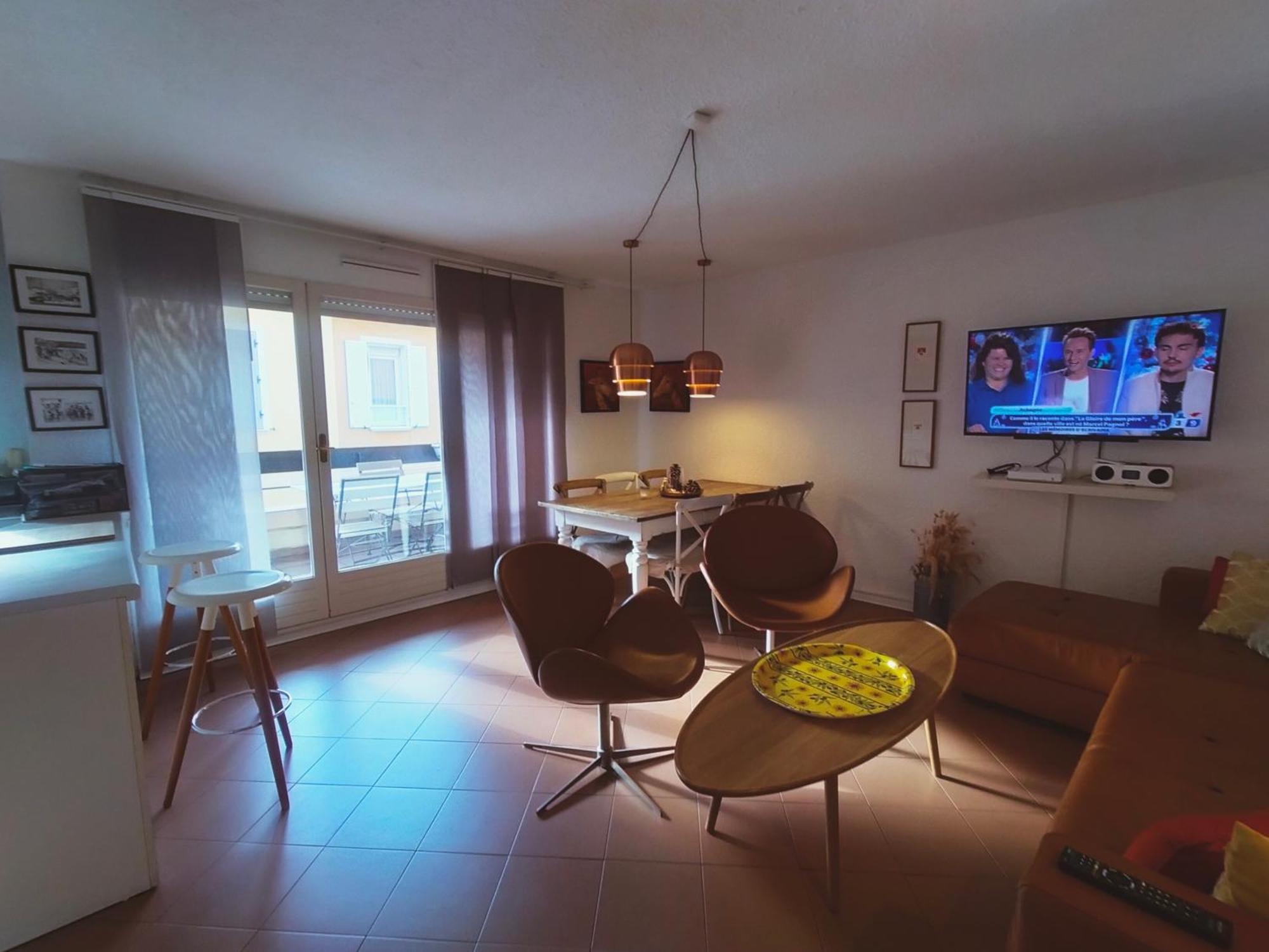 Apartamento Super 2 A 6 Pers Garage Prive, Centreville, 150m, 2 Terrasses Sainte-Maxime